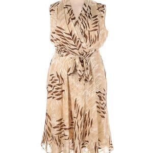 Sleeveless Print Dress